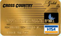 Cross Country Bank® Secured Visa® Gold Card®  | Click Card to Apply