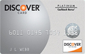 Discover® Platinum Card | Click Card to Apply